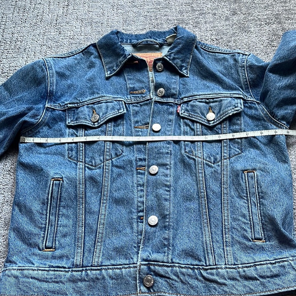 Levi's Blue Denim Jean Jacket - Picture 7 of 9